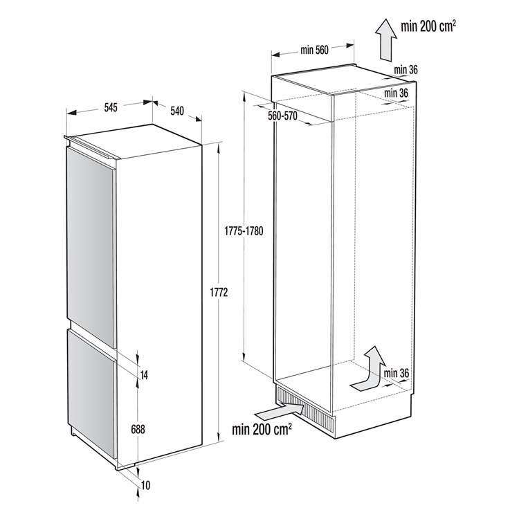  Gorenje NRKI2181E1