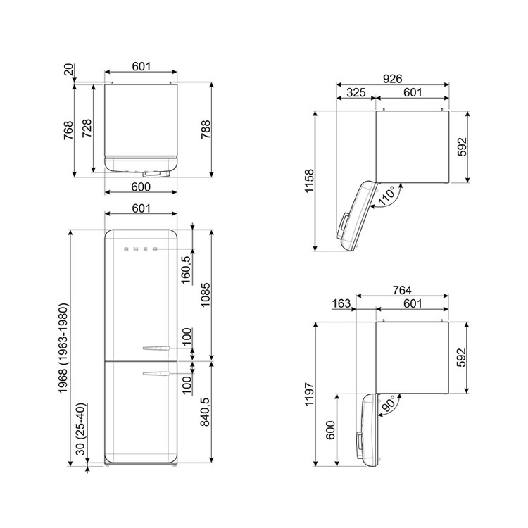  SMEG FAB32LOR5