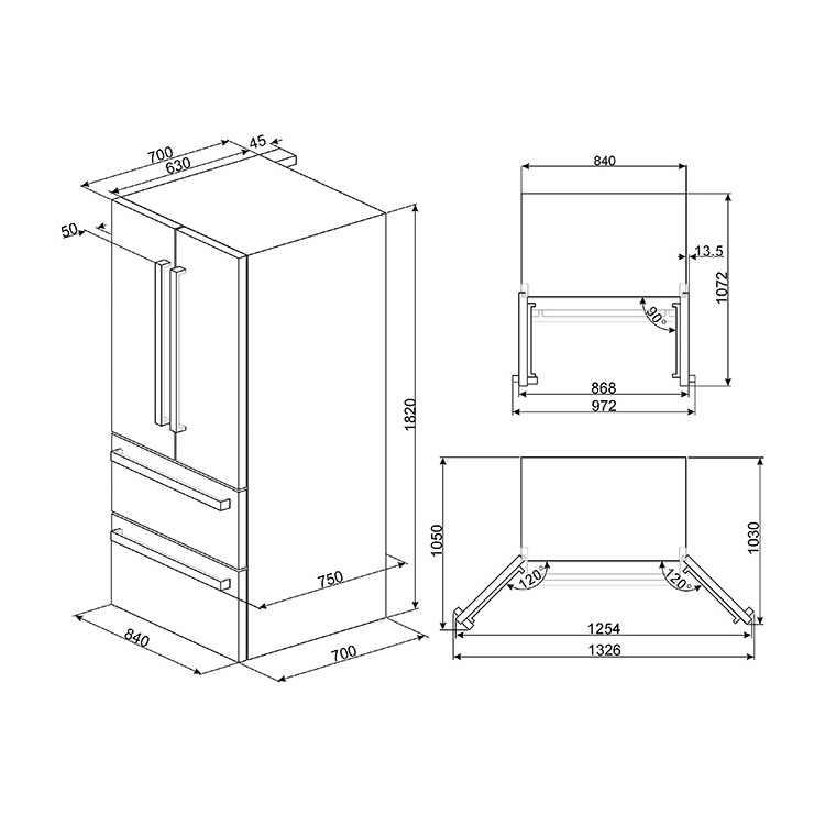  SMEG FQ55FXDF