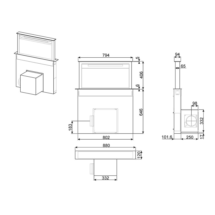  SMEG KDD90VXBE