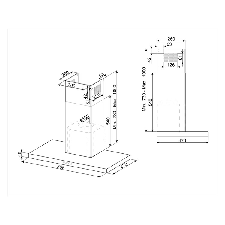  SMEG KICT90BL