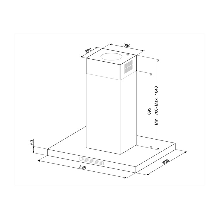  SMEG KICTIS90BL