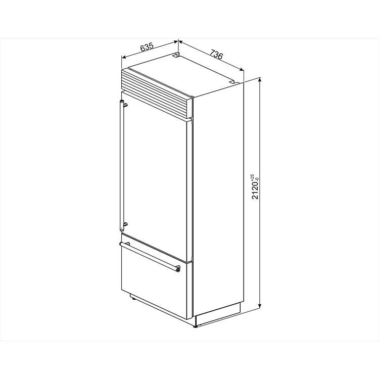  SMEG RF376RSIX