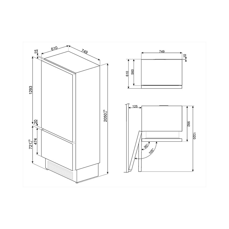  SMEG RI76LSI