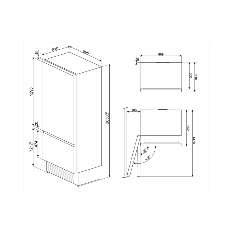  SMEG RI96LSI