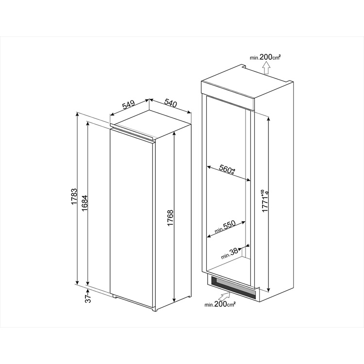  SMEG S7323LFEP1