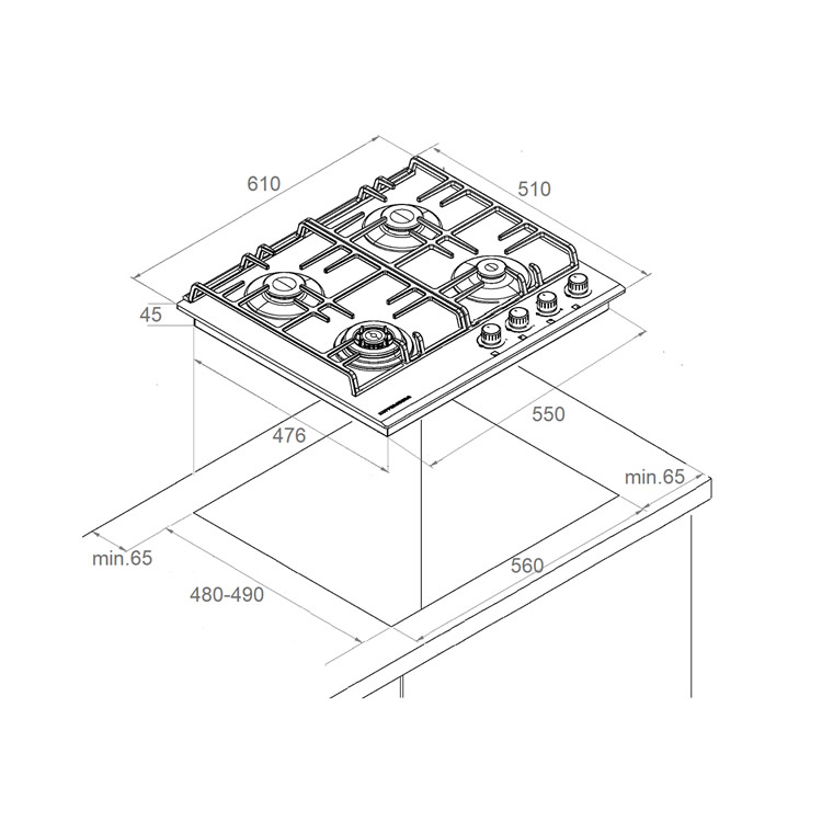   Kuppersberg FS 603 C Bronze